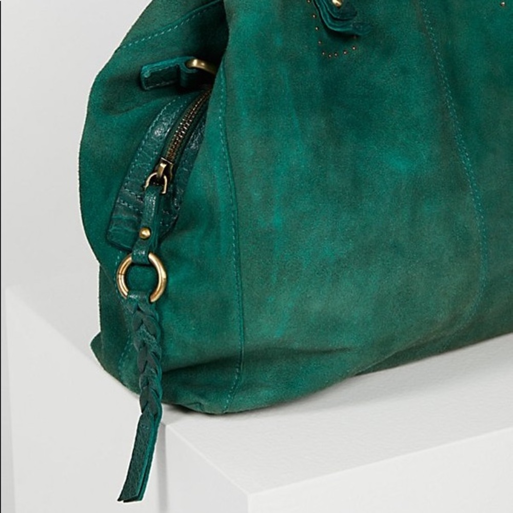 NWT Free People Emery Washed Leather tote bag - Picture 5 of 7